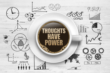 Wall Mural - Thoughts have power