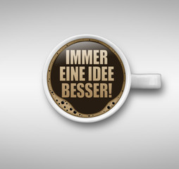 Sticker - Immer eine Idee besser!