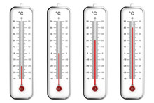 Indoor Thermometers In Celsius Scale