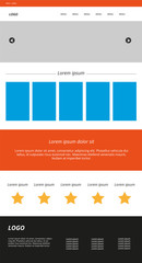 Wall Mural - homepage web design
