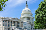 Fototapeta  - Capitol and house of Representatives, side view, Washington, USA