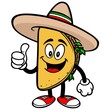 Taco with Thumbs Up