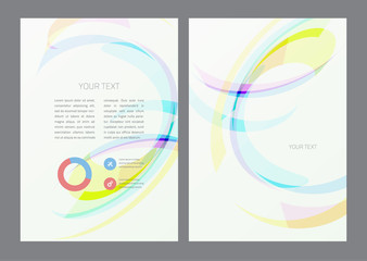 Sticker - Flyer design template