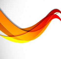 Wall Mural - Abstract wavy