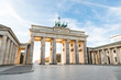 Leinwandbild Motiv Brandenburger Tor In Berlin