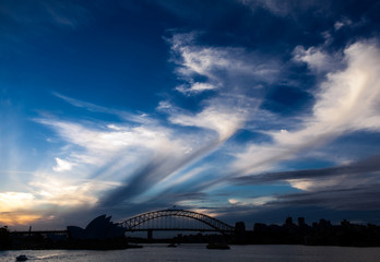 Fototapete - Sky over Sydney