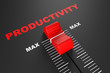 Max Productivity Value Mixer Slider