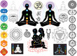 Chakras and esoteric symbols