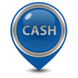 Cash pointer icon on white background