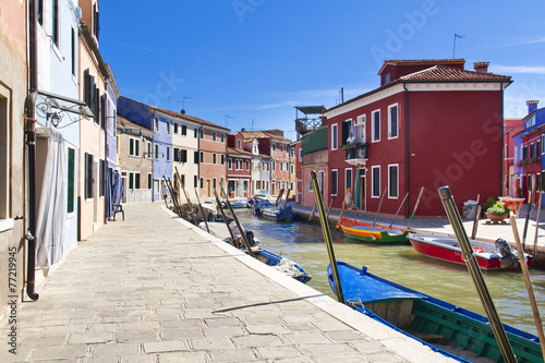 Naklejka na szybę Burano, Venice