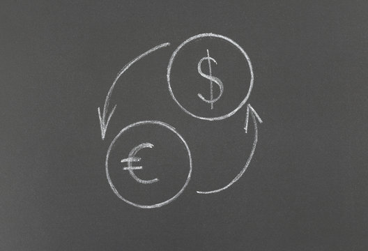 dollar and euro