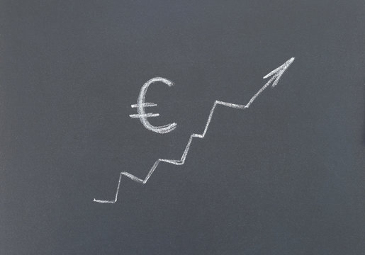 growth of the euro