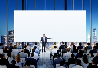 Canvas Print - Diversity Business People Meeting Conference Seminar Concept
