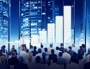 Wall Mural - Business People Growth Seminar Conference Meeting Concept