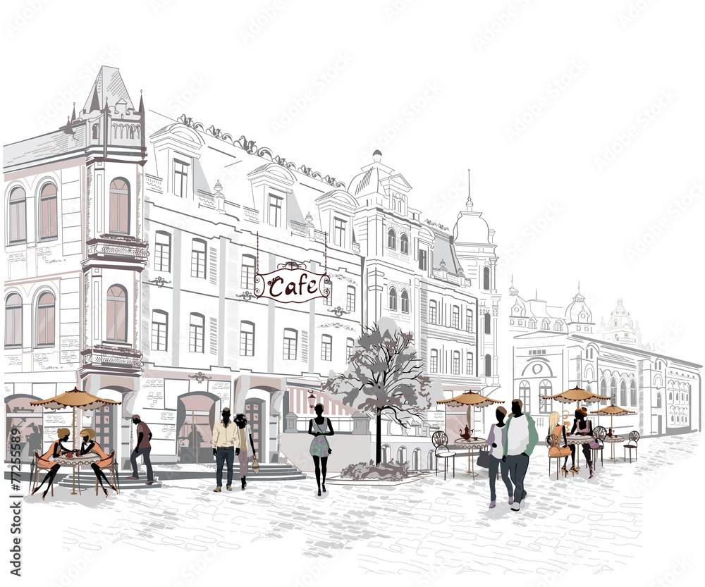 seria-widokow-ulicznych-z-ludzmi-na-starym-miescie