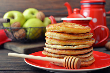 Wall Mural - Stack of pancakes