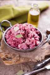 Wall Mural - Minced meat