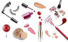 Make Up Beauty Lipstick Nail Polish Liquid Powder Mascara Pencil