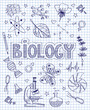 © meon04 - Hand drawn biology set