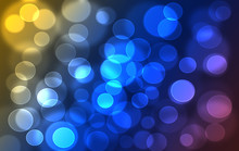 Abstract Colorful Rainbow Defocused Bookeh Texture