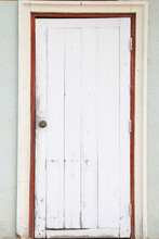 Old White Door