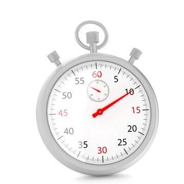 stopwatch 3d illustration