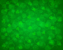 Abstract St Patrick's Day Background