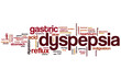Dyspepsia word cloud