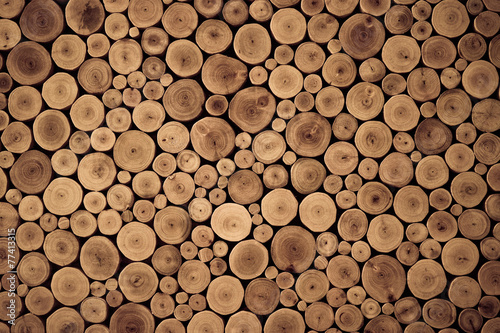 Naklejka dekoracyjna wood stump background