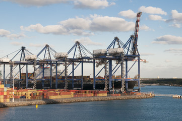 Container Port Cranes