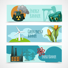 Sticker - Energy Banner Set