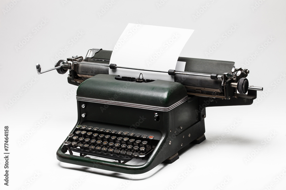 Maszyna do pisania - obrazy, fototapety, plakaty 