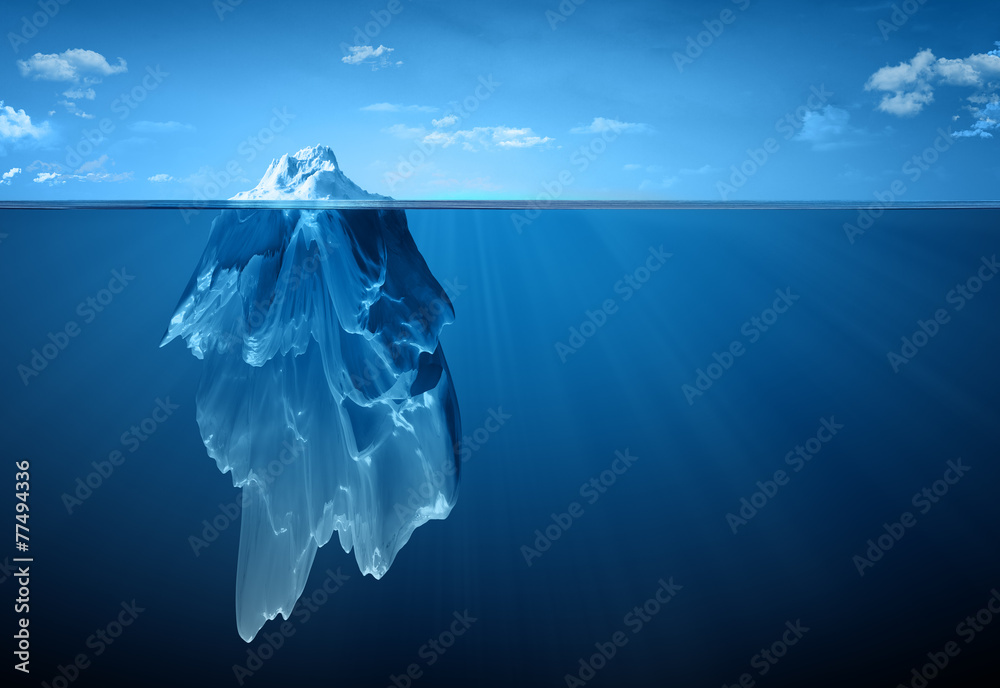 iceberg - obrazy, fototapety, plakaty 