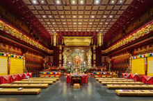 In The Buddha Tooth Relic Temple And Museum, Singapore