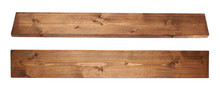 Colored Pine Wood Board Plank Isolated