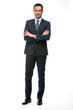 © flareimages - businessman looking at camera with crossed arms