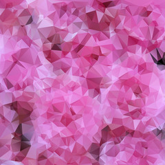 Wall Mural - bright pink background polygon