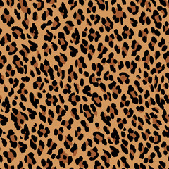 Seamless leopard pattern