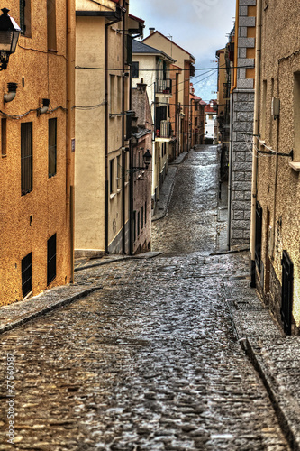 Nowoczesny obraz na płótnie El Escorial Street