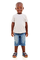 young african boy standing