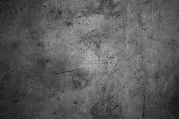 Poster - Dark grey textured grunge concrete wall background