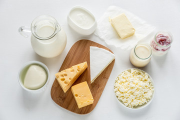 Poster - Assortment of dairy products