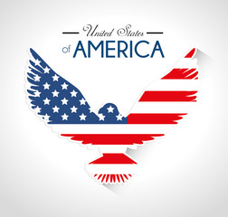 USA design, vector illustration.