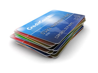 Poster - Credit Cards (clipping path included)