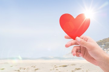 Poster - Composite image of heart