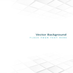 Poster - Abstract perspective background with square tiles