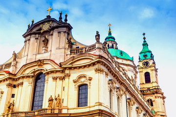 Poster - St.Nicholas Church in Prague