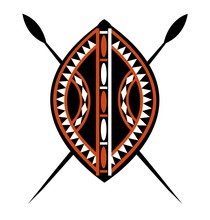 Masaii Shield & Spears
