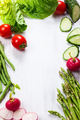 Wall Mural - Fresh vegetables