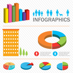 Poster - A chart showing a building